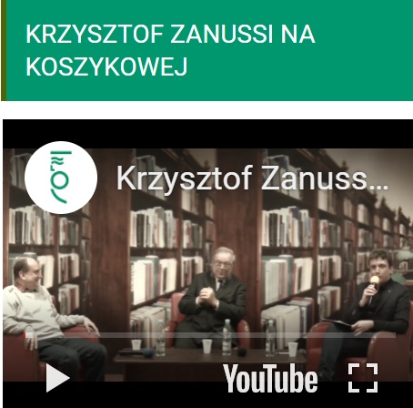 Krzysztof Zanussi na Koszykowej