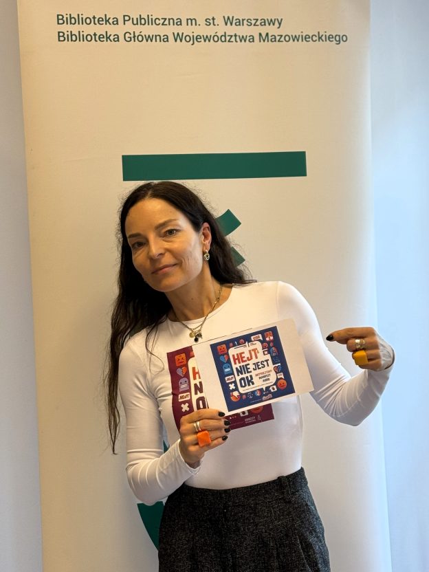 Warsztaty z Ewą Abart, autorką projektu „Hejt nie jest OK”